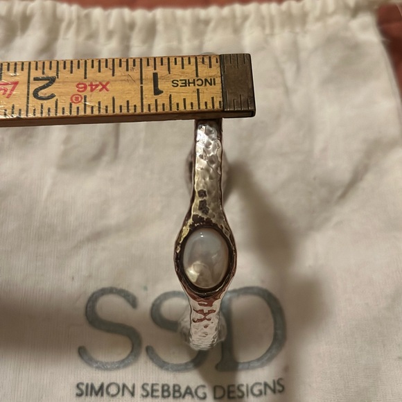 Simon Sebbag Silver Bracelet with MOP - Picture 7 of 8